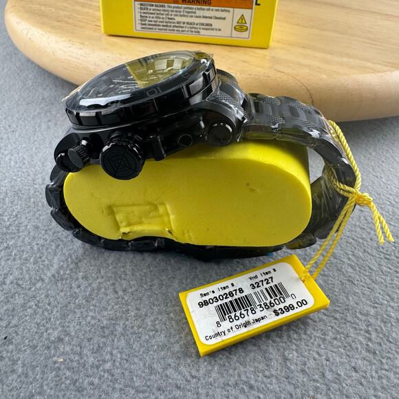 Invicta Coalition Forces Night Hawk Men's Watch - 52mm Black New With Tags & Box - Picture 3 of 7